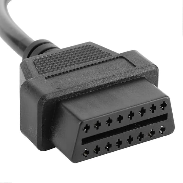 Diagnostikkabel 38-pin till OBD OBD2 16-pin Adapterkontakt Passar Mercedes Benz