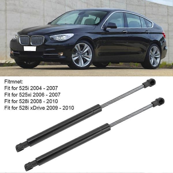 1 par huvlyftstöd gasfjädrar biltillbehör passar för 5-SERIEN E60 E61 525i 528i 530i