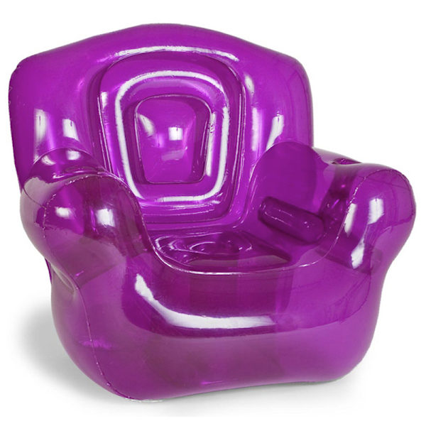 ##/Transparent transparent uppblåsbar soffa sittplats enkel uppblåsbar stol innergård##/