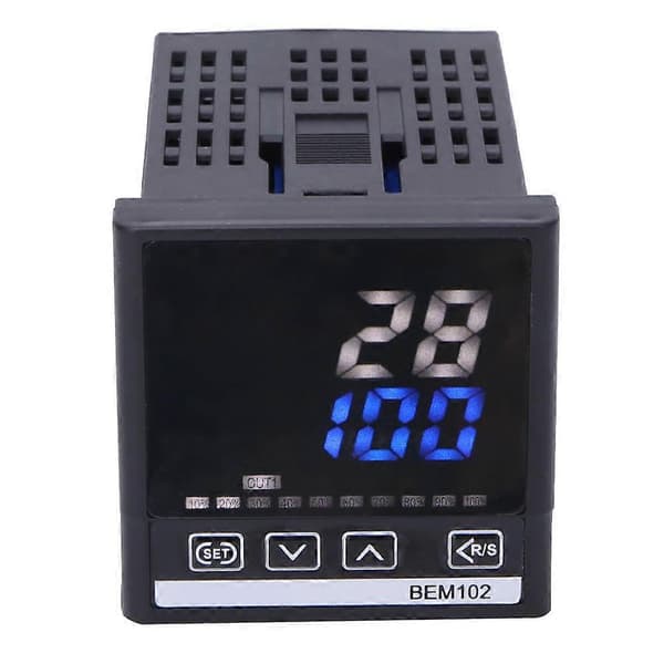 BERM BEM102 K1220 LED Digitaalinen putkinäyttö Termostaatti Lämpötilansäädin 180-240VAC( )