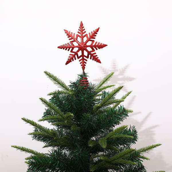 Julgransstjärna (röd), Julgransstjärna, Julgransdekoration
