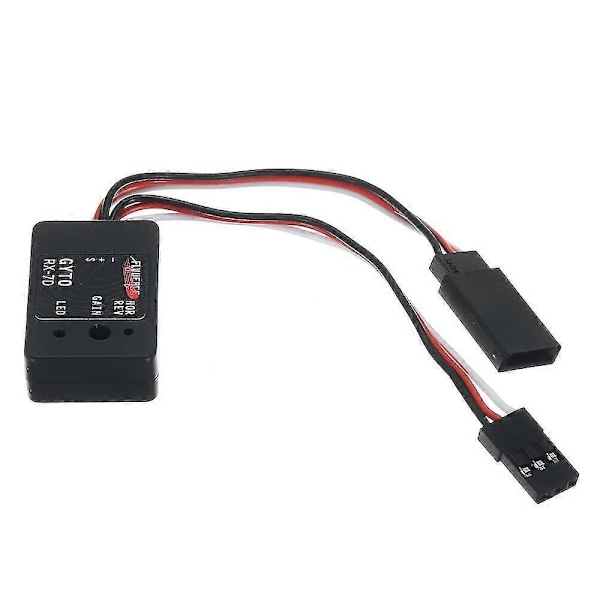 Flyueace RX7D Gyro Gyroskooppi Tukee Digitaalisia/Analogisia Servoja RC-Autoihin ja Veneisiin