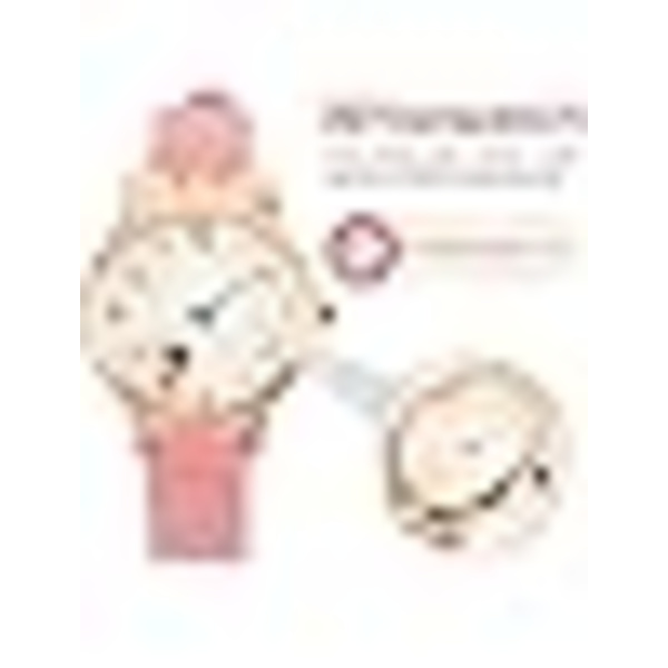 ##/(pink) multifunktionelt pigeur, studenter kvartsur##/