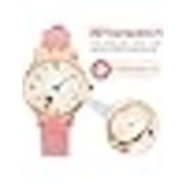 ##/(rosa) multifunktionell flickklocka, studentkvartsklocka##/