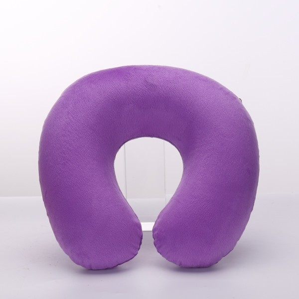 Pink-Neck pillow for child on plane, car, train, U-shaped adult