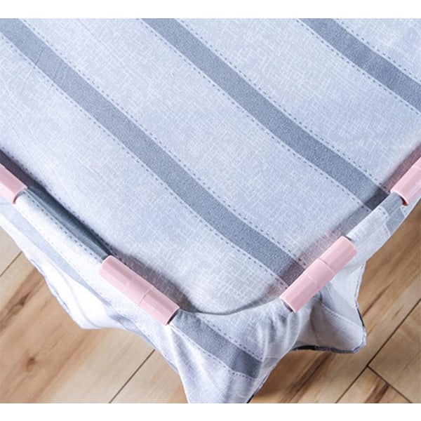 Grå 10 stk 5,5*1,8 cm Bladfester Holder Bladene Stramt
