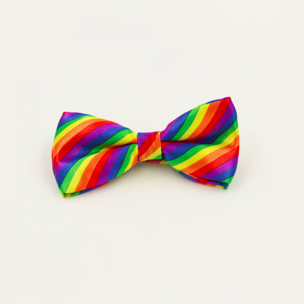 #Rainbow Pre-Tie Justerbar sløyfe 3 pakke#