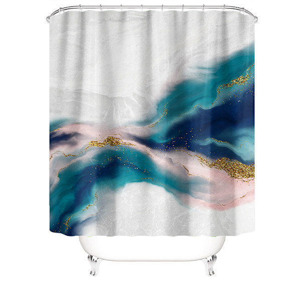 ##/180×180CM Brusedusch med kroge (marmor 1##/), høj kvalitet##/
