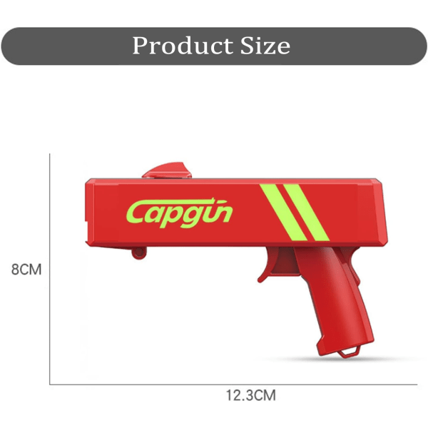 Ølflaskeåpner, gave til menn, lekepistol, flaskeåpner for Hom