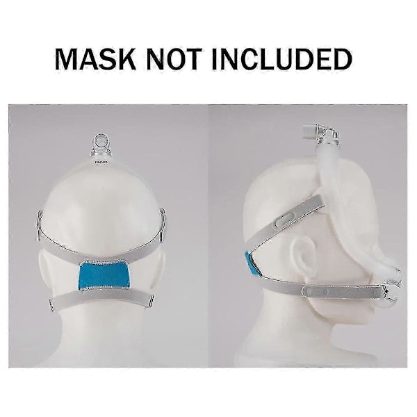 2-pakning CPAP-hodestropp Air Fit F30i erstatningshodestropp for F30i - CPAP-tilbehør forsyninger stropper