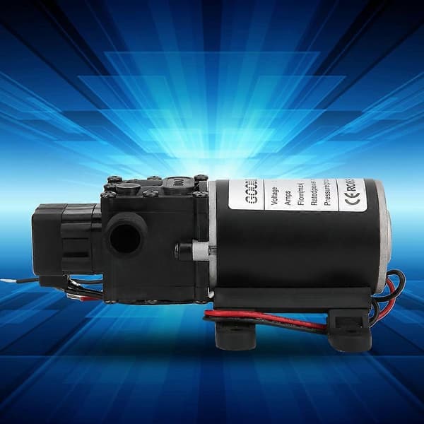Intelligent Membranpump Högtryck FL3216 DC12V 120W 7L/min 10mm Höger Vattenutlopp