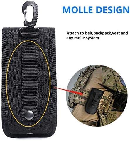 Militärfärger - Molle Glasfodral Utomhus Hållbart Taktiskt Fodral