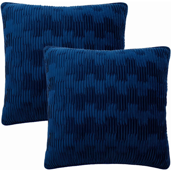 2 osainen yksivärinen samettityynynpäällinen setti, 2 osainen vaahteratynynpäällinen setti Dec