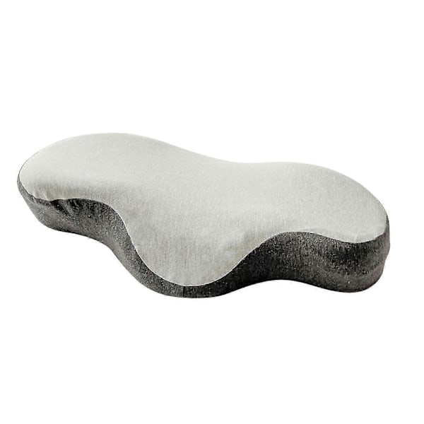 Ergonominen niska- ja hartiatyyny, perhosen muotoinen, muistivaahtotyyny