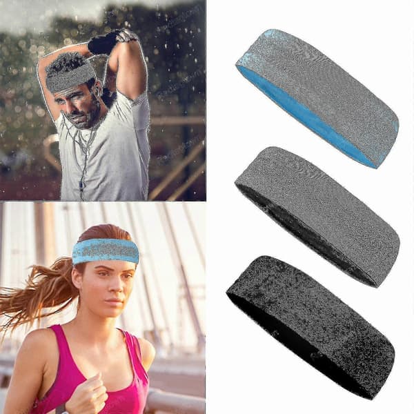 Sport Pannband Yoga Pannband Black