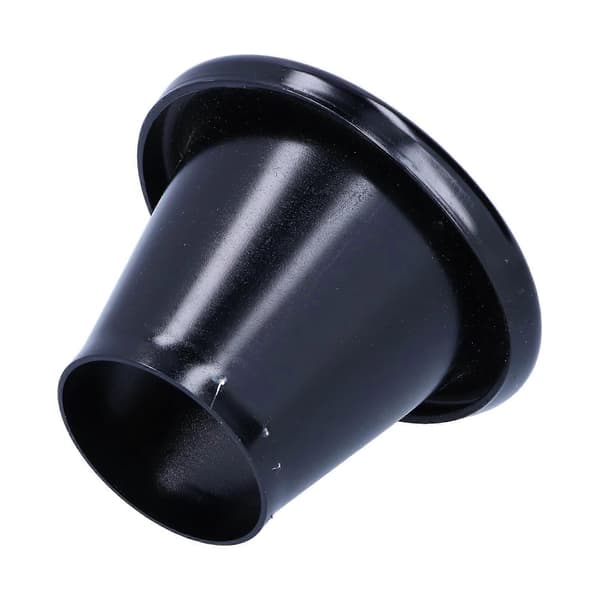1.9in Luftinntak Turbo Horn Velocity Stack Adapter CNC Aluminium Bil Modifikasjonstilbehør Svart