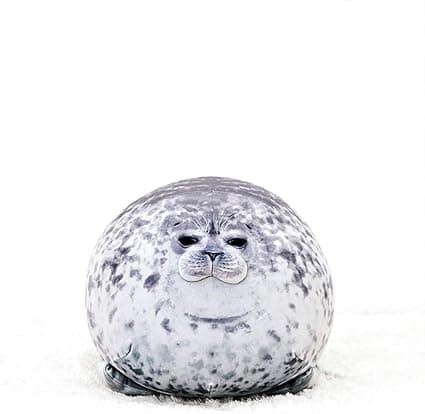 Simuloitu hyljepyytä (30cm), söpö pullea hylje, pehmolelu