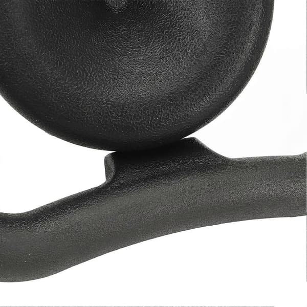 280mm Ratt Svart D-formad Racingratt för Gokart ATV UTV DIY Modifieringar