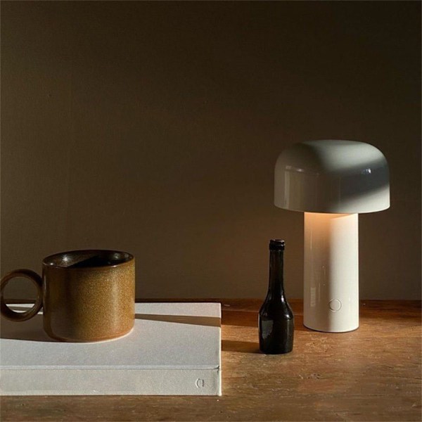 LED Bordlampe Svampelampe Trådløs Bordlampe