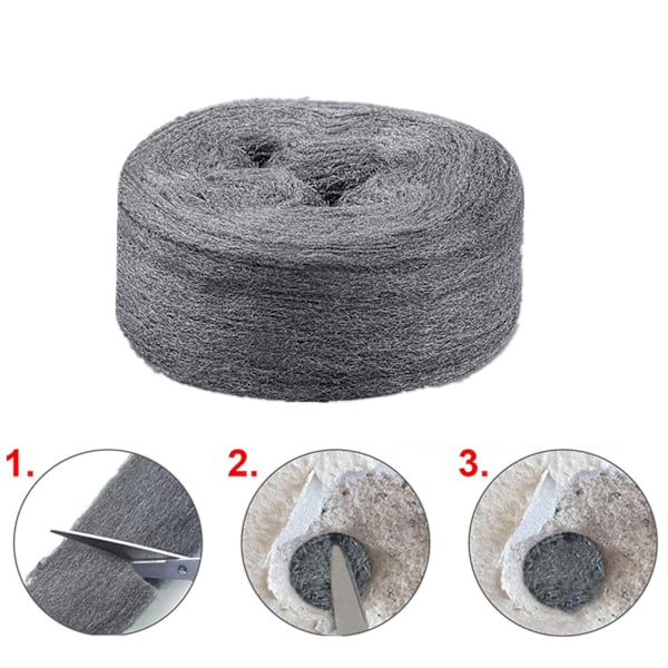 ##/Gnagerbeskyttelse vindu stålull mus gnagerkontroll hull 3m*3##/