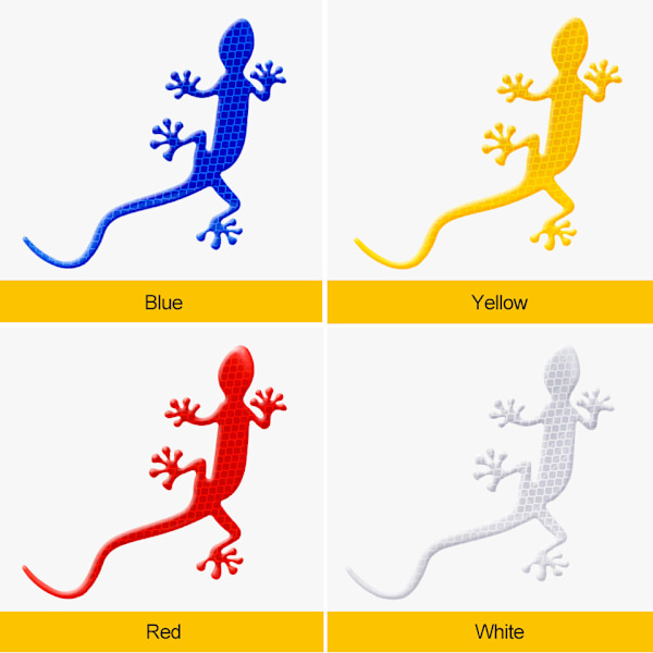 Klistremerke - Bilsticker - Øgle - JDM - Utskjært - Bil - Glass - L