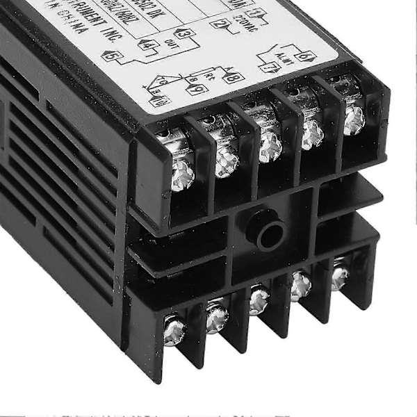BERM PID Termostat Digital Justerbar Display Temperaturkontroller Bryter 220V