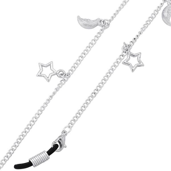 ##/Silver Star damglasögonkedja##/