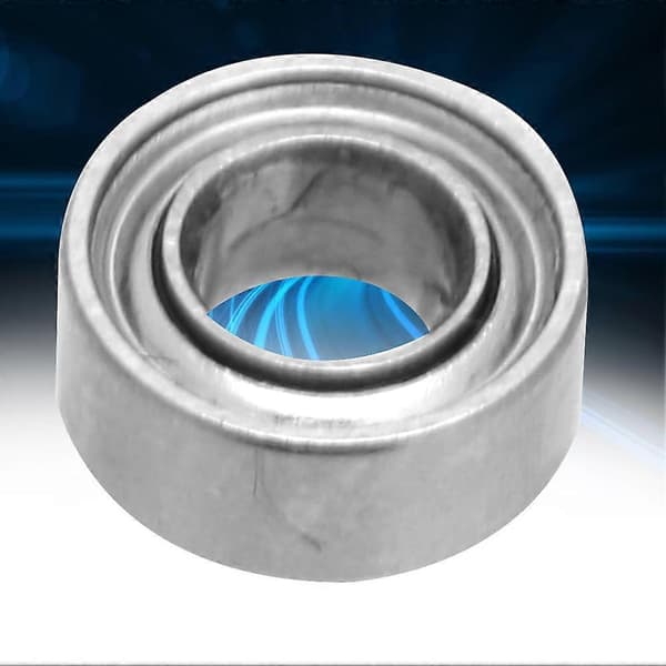 10st MR Typ Dubbelsidiga Tätade Kullager Djup Rill Stållager (MR63ZZ 3*6*2.5mm)