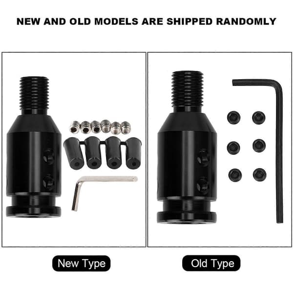 Universal Bil Gearknop Adapter til Ikke-Gevind Gearstænger 12x1.25