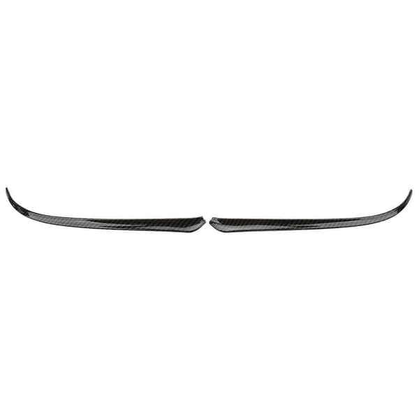 2 stk. Sidespeiltrim ABS Karbonfiberfarge Vingespeil Stripe Erstatning for GR Supra A90 2019?2022