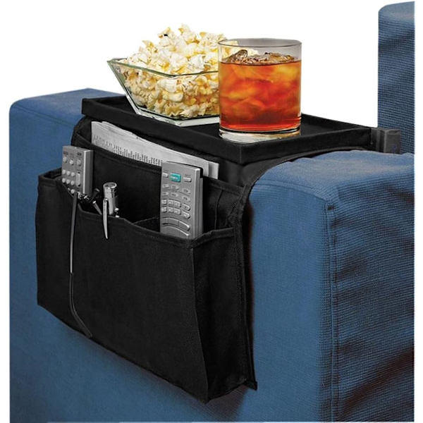 Sofa Armlenestøtte Holder Sofa Skuff Oppbevaringspose Hengende Oppbevaring Armlenestøtte
