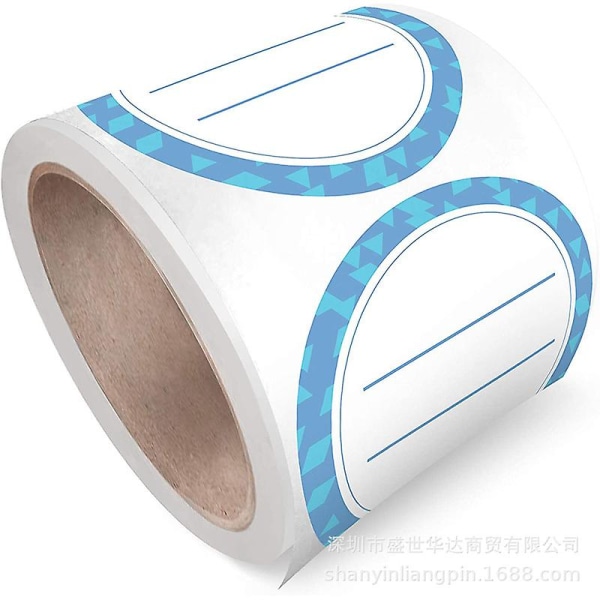 &1 Roll Of Portable Bottle Stickers Multipurpose Label Stickers Blank Food Labels Convenient Bottle Stickers&