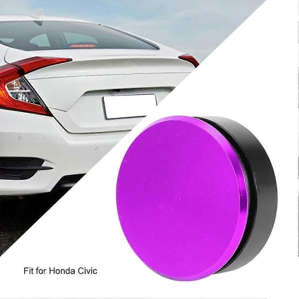 Køretøjs Bagrudevisker Slet Prop Dæksel Kit Tilbehør Passer til Honda (Lilla)