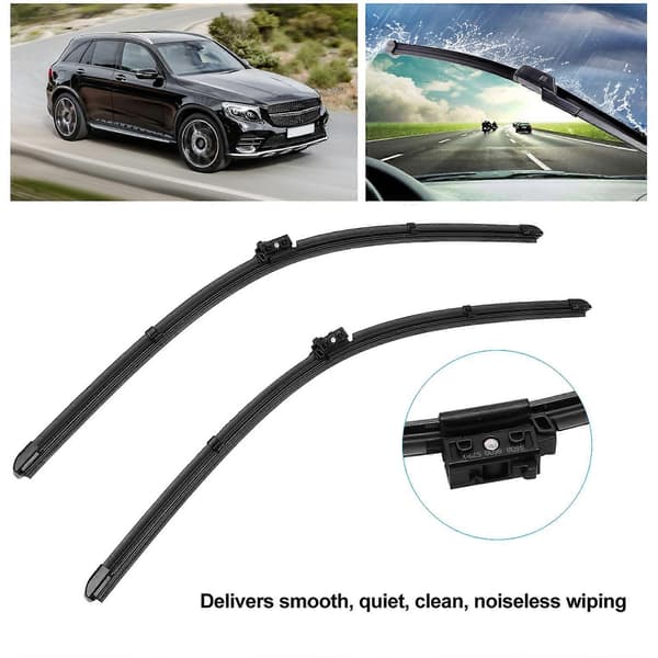 2 stk. frontruteviskerblader 22 tommer 2058205700 erstatning for Mercedes Benz C300 C350e C450 AMG