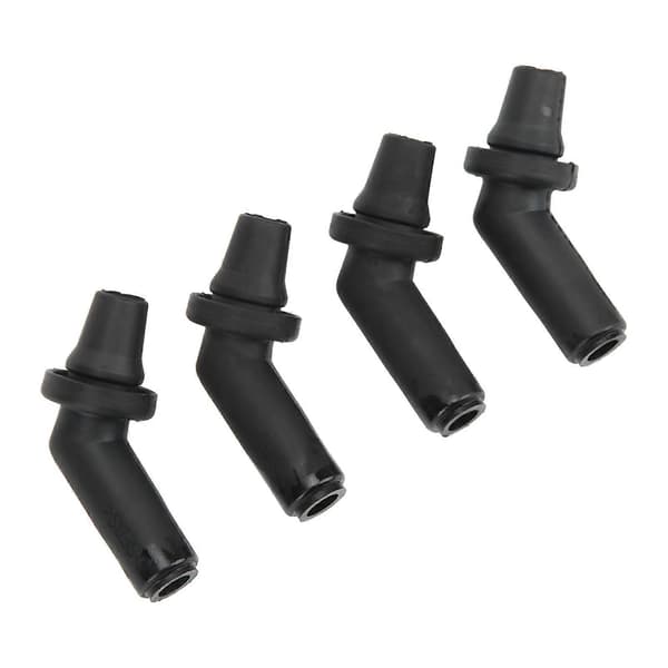 4 stk. Soltag Afløbsrør Konnektor EEH500100 Gummi Sort Erstatning til Range Rover Sport LR3 LR4