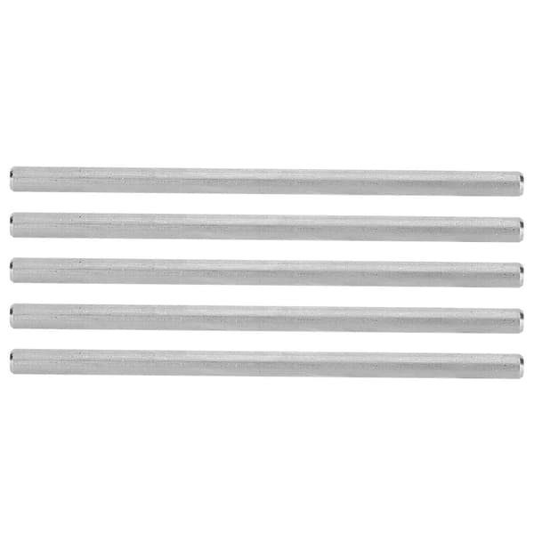 4101?0006?0120 60mm Rustfri Stål Rundstang Universal Akselstang til DIY Robotteknologi