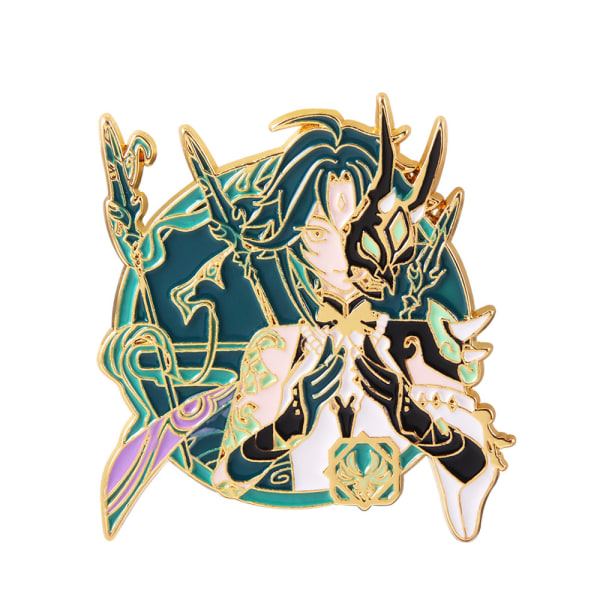 Original anime God Metal badge Youxi Walnut diwin Dim CLAIR RAIN
