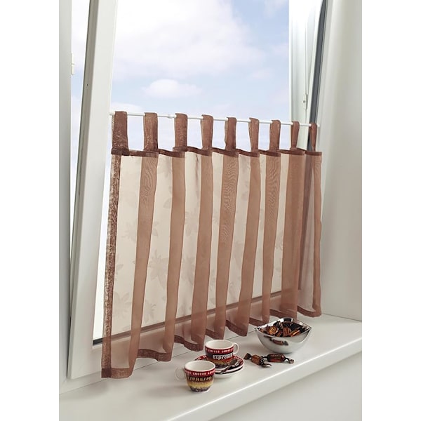 ##/Gardinstång utan borrning Ø 8 mm Vit  Stål  45-70 cm##/