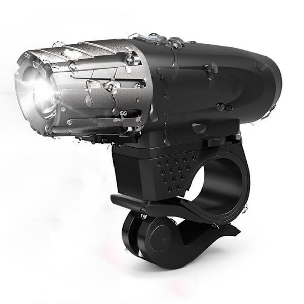 Cykellampor Set USB Laddningsbara Kraftfulla Lumen Fram och Bak