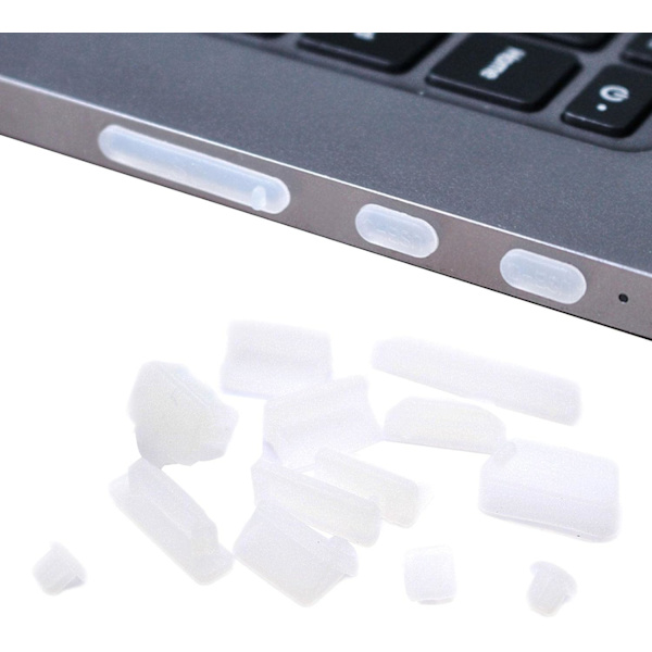 Laptop Dammskydd, Mjuk Silikon Laptop USB-Port Dammskydd