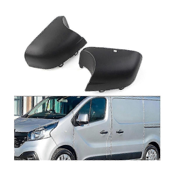1 par forreste nederste sidespejlsdæksel til Opel/ Vivaro 2014-2018 NV300 2014-2021 Trafic Van 14-22