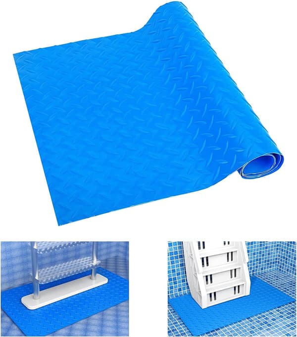 90*40cm Svømmebassengstigematte, Stigematte, Stor Svømmebasseng