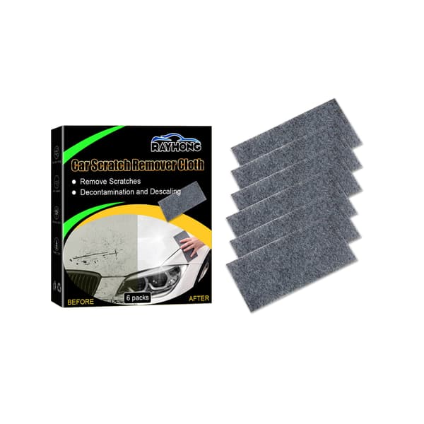 ##/Set med 6 Nano Sparkle-dukar för bil, Repskyddande duk för bil, Avlägsna##/