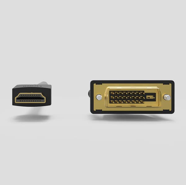 3 ft 2.0 HDMI til DVI Adapterkabel (Ikke til tilslutning til SCART