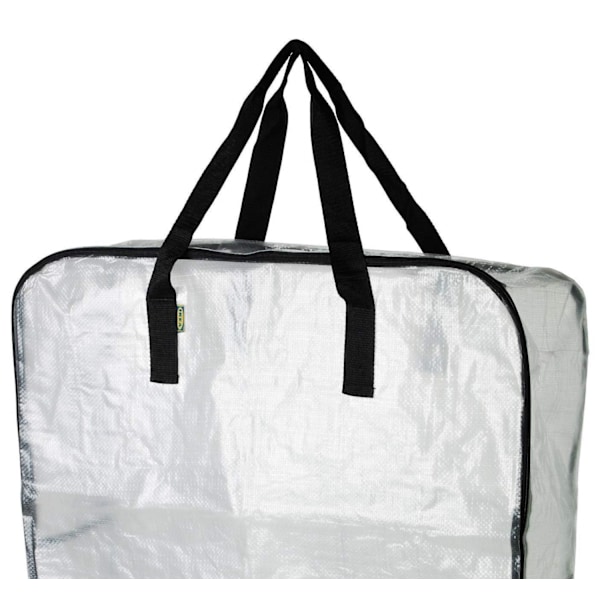 Transparent opbevaringspose stor XXL flyttepose