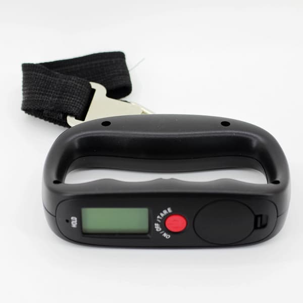 1 st Bärbar Elektronisk Bagagevåg Mini Bagagevåg med Krok Digital Bagagevåg med LCD-Display Högprecisionssensor