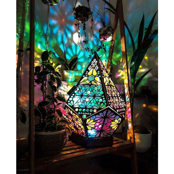 Boheme Mosaik Stjernehimmel Gulvprojektionslampe Bordlampe Natlampe
