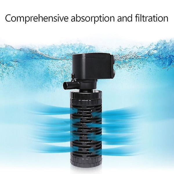 ##/in 1 Hiljainen Ilmastus Vedenpuhdistin Sisäinen Pumppu Upotettava Aqua##/