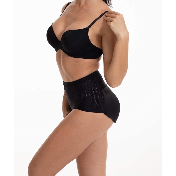 (L) Kvinners Butt Lifter Padded Kontrolltruser Hip Enhancer Undertøy