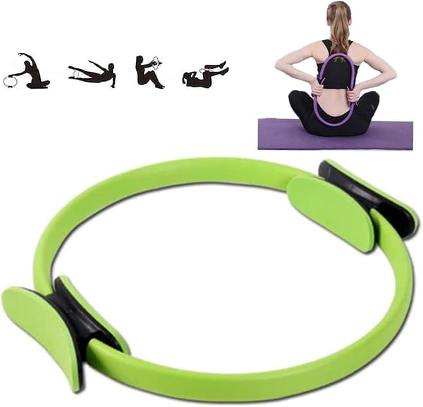 Grøn - 1 stk. Yoga Magic Ring, Pilates Ring, Full Body Toning